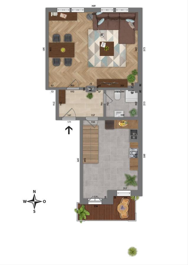 Neustadt-Aussicht - Grosse Wohnung Mit Balkon Drezno Zewnętrze zdjęcie