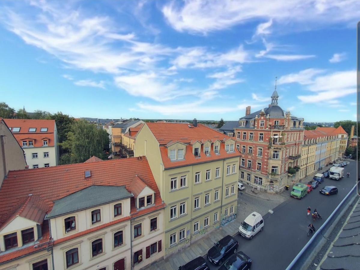 Neustadt-Aussicht - Grosse Wohnung Mit Balkon Drezno Zewnętrze zdjęcie